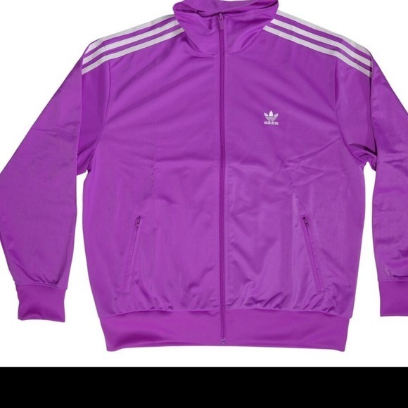 Adidas Women's 2 Piece Track Suit Set Purple Burst Size XS J-IY4736 P-IY4726 - Picture 3 of 13